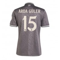 Maglie da calcio Real Madrid Arda Guler #15 Terza Maglia 2024-25 Manica Corta